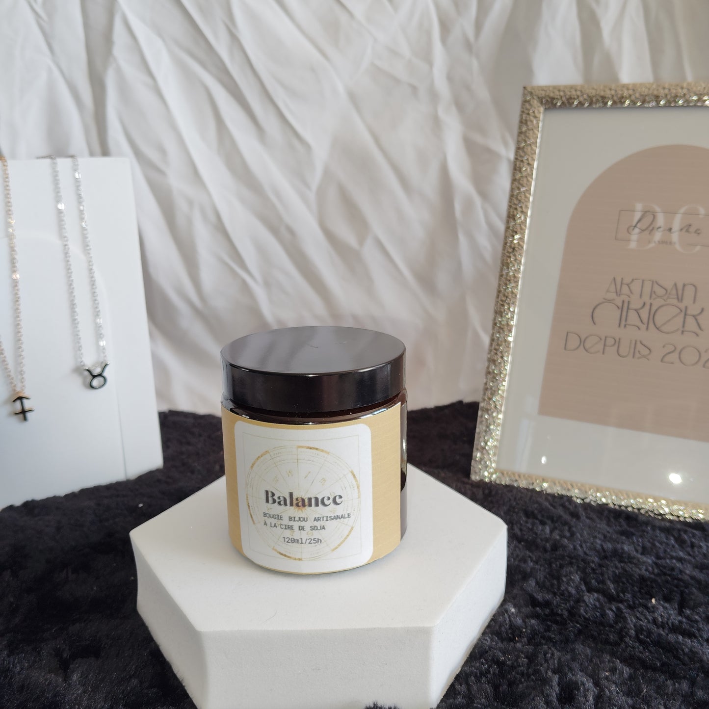 Bougie bijou Balance