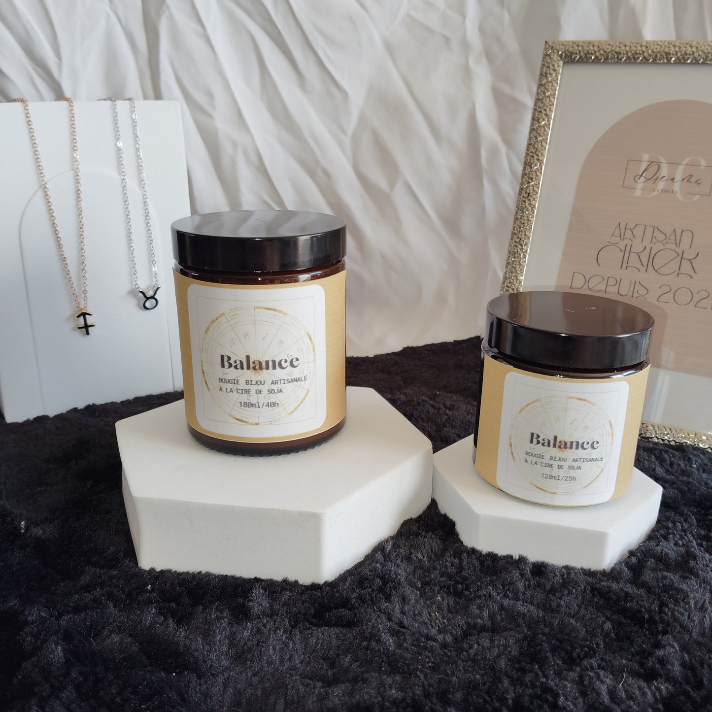 Bougie bijou Balance