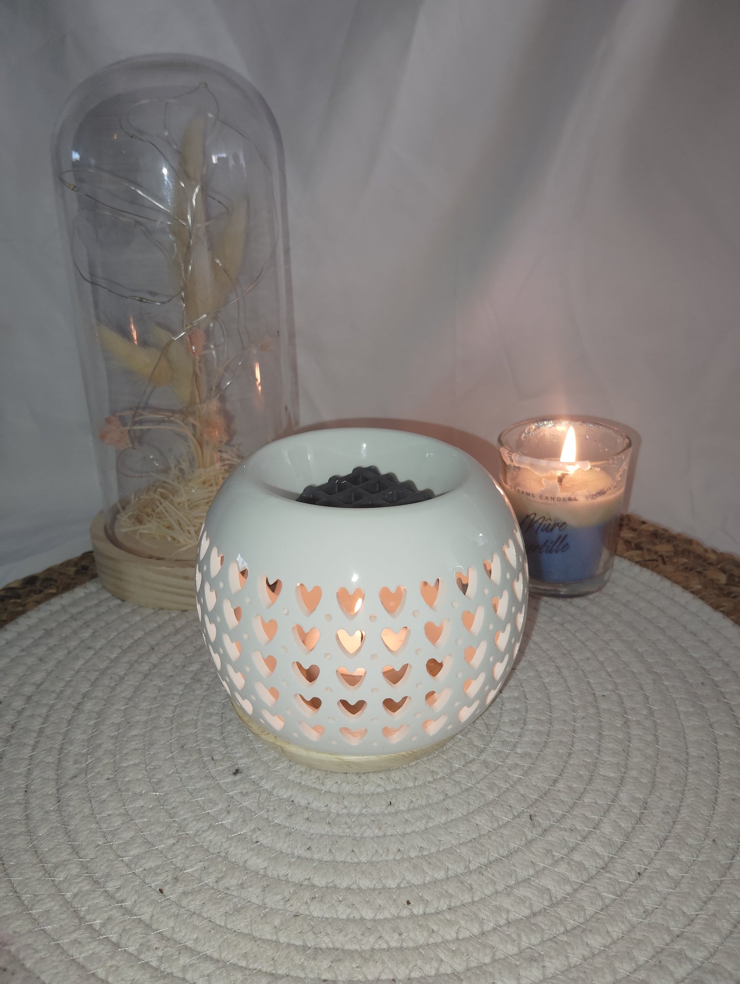 Brûle parfum coeur