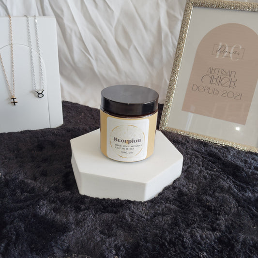 Bougie bijou scorpion