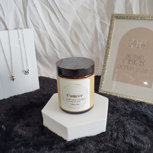 Bougie bijou Cancer