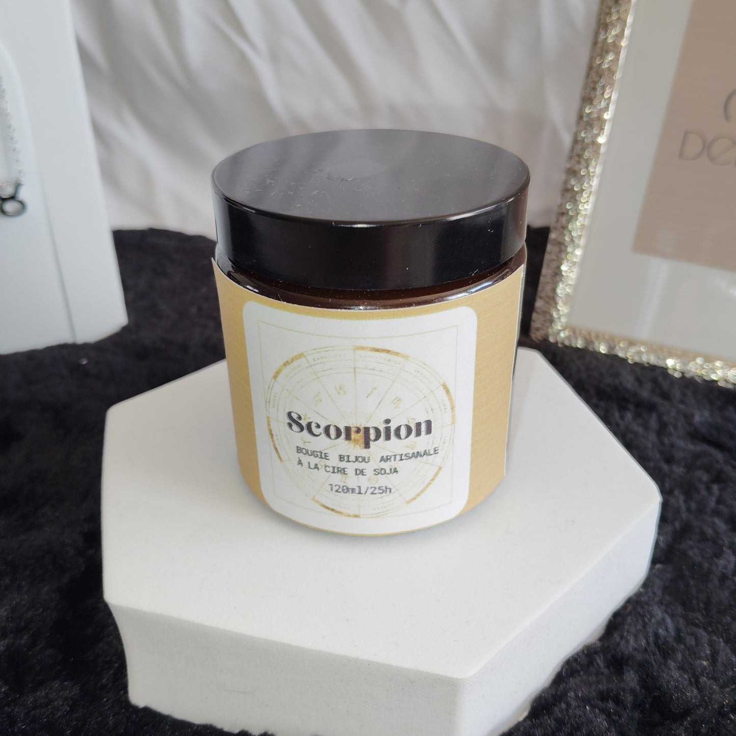 Bougie bijou scorpion