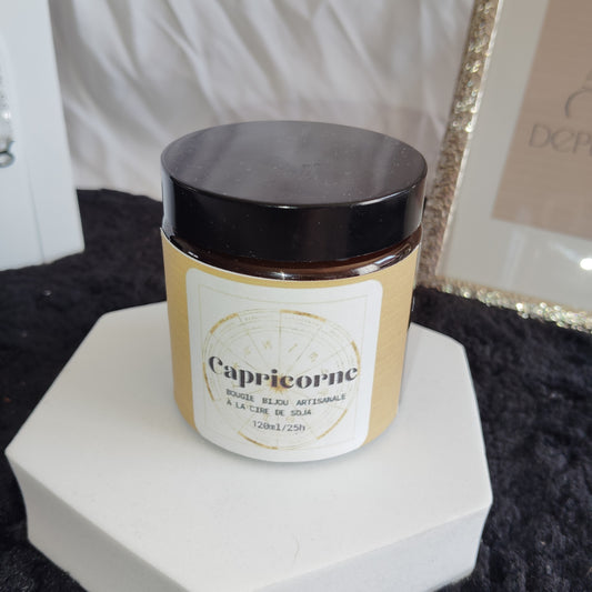 Bougie bijou capricorne